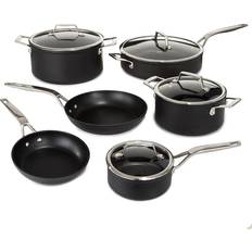 Cookware Sets Berghoff Essentials Non-stick Hard Cookware Set with lid 10 Parts