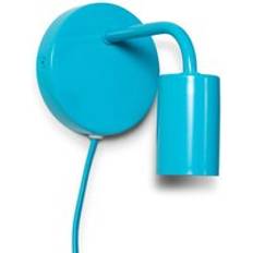 Blue Wall Lamps ValueLights Colour Pop Plug In Wall light