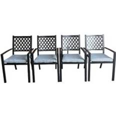 Outdoor Living Adlington Diamond stacking Garden Dining Chair