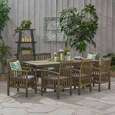 Wood Patio Dining Sets by: GDF Studio, GDF Studio Patio Dining Set