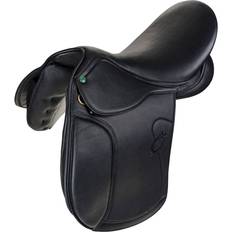 Horse Saddles Henri de Rivel Dresseur Dressage Saddle- Black