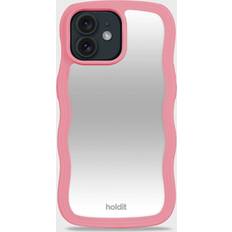 Mobiltillbehör Holdit Wavy Case Rouge Pink/Mirror iPhone 12