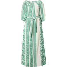 Minus Vestiti Minus Msmerilla Maxi Dress Kvinde Maxi Kjoler hos Magasin Palm Green