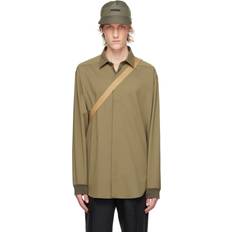 Fear of God Men Shirts Fear of God Khaki Button Shirt Olive