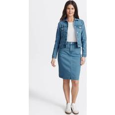 Fransa Denim Skirt For Women Fxdenima 2 - Bleu