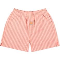 Kukallinen - Nainen Shortsit Martine Rose Striped Boxer Shorts - Pink/Green