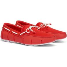 Red Loafers Swims Braided Lace Loafer