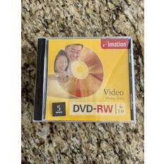 DVD-RW 5 Pack 4x 120 Mins Jewel Case