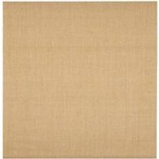vidaXL Gulvtæppe 100x100 cm Naturlig Sisal