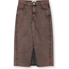 Mads Nørgaard Dame Nederdele Mads Nørgaard Ketly Skirt BROWN