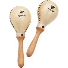 Tycoon: Round Cowhide Maracas Large
