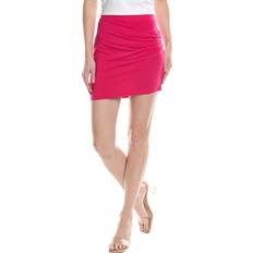 Ruched Mini Skirt