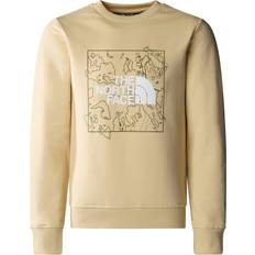 The North Face Sweatshirts Børnetøj The North Face Graphic Crew Sweatshirt - Gravel/Forest Olive