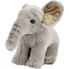 Elephant Soft Toys Living Nature Kuscheltier 15x9 cm Sitzender Elefantenjunges One Size Kuscheltiere