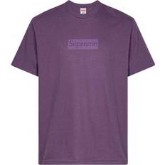 Supreme Tops Supreme Tonal Box Logo Tee - Dusty Purple