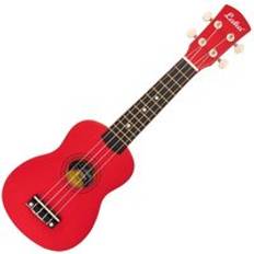 Laka Rainbow Series Soprano Ukulele Red, Red