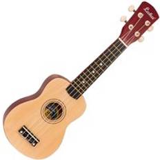 Laka Rainbow Series Soprano Ukulele Natural, Brown