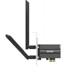 Network Cards & Bluetooth Adapters Netis Sold by: WiFi 6 AX200 802.11AX Dual Band PCIe WiFi Card 3000Mbps Bluetooth 5.0 & Heat Sink Standard & Low Profile Bracket