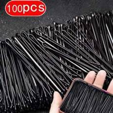 Shein Black Hair Clip For Women, Side Clip For Bangs, Hairpin Clip