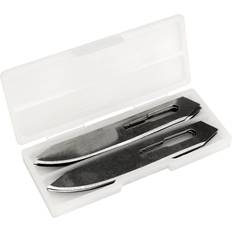 Hunting Kershaw LoneRock RBK Blades 1890RBX Includes Razor Sharp Surgical Precision 2.75-inch High-Performance #60A Stainless Steel Replacement Blades For The LoneRock RBK 1890 Hunting And Caping Knife