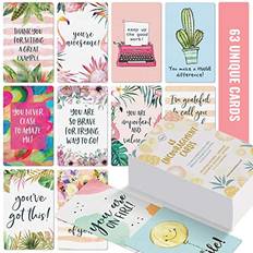 Text & Letters Cards & Invitations Cards & Invitations Motivational Cards 63pcs