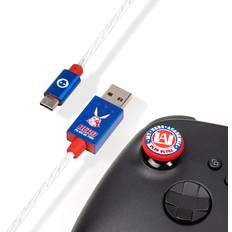 Numskull Official My Hero Academia LED USB Type-C Cable and Thumb Stick Grips 1.5m Xbox