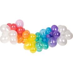 Festartikler Folat Ballon Guirlande Over The Rainbow 67-pak
