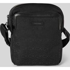 Calvin Klein Black Polyester Men Shoulder Bag