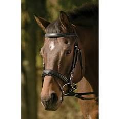Bridles Henri de Rivel Padded Dressage Bridle with Jawband Crank and Web Reins