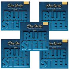 Musical Accessories Dean Markley Guitar Strings 5-Packs Acoustic Blue Steel Cryoge. Light