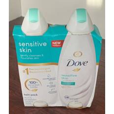 Dove sensitive skin unscented sulfate-free body wash 12.2fl oz