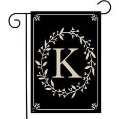Briarwood Lane classic monogram letter garden flag everyday