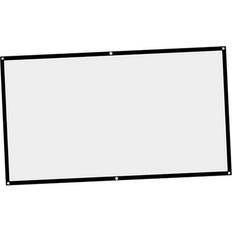 Projector Screens Hellery Sold by: Hellery, Foldable Home Cinema Cloth White 84inch