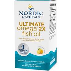 Nordic Naturals Ultimate Omega 2X 2150mg Lemon 120 Softgels 120 pcs