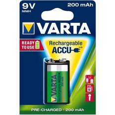 Varta Rechargeable 9V Battery 200mAh NiMH Power Accu UK