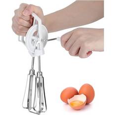 Stainless Steel Whisks Bordstract Rotary Egg Beater, 10 Inches, Classic Whipped Whisk