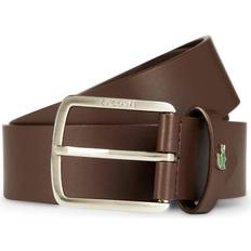 Lacoste Belts Lacoste Mens Accessories Leather Goods Belt - Brown