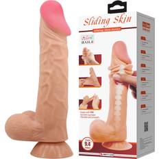 Sexleksaker Pretty Love Sliding Skin Series Realistic Dildo 24cm Skin naturlig