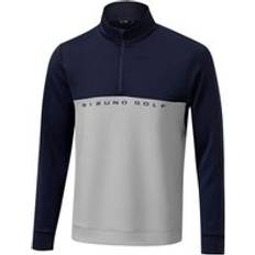 Golf - Herren Oberbekleidung Mizuno Trace 1/4 Zip Grau Heren - Grijs