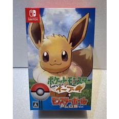 Nintendo Switch Games Pokemon lets go eevee monster ball plus set switch