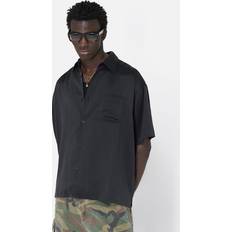 Silk Shirts John Elliott Brushed Silk Button Up Black