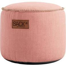 Fiberboards Pouffes SACKit Cobana Junior Pouf Rose Pouffe 13.8"