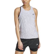 Damen - Grau Tanktops Adidas Ultimate AIRCHILL Engineered Running Tanktop