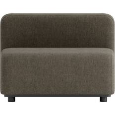 Aluminium - Bruna Modulsoffor SACKit Cobana Lounge Seat Section Brown Modulsoffa