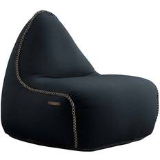 Poliéster Pufs SACKit Cura Lounge Black Bean Bag