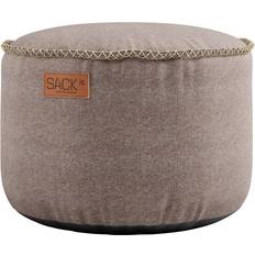 Canvas Pouf Sand