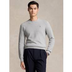 Polo Ralph Lauren Jumpers Polo Ralph Lauren Combed Cotton Polo Jumper, Andover Heather