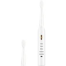 Electric Toothbrushes & Irrigators Vikakiooze Sold by:-3, Electric Toothbrush Electric Toothbrush With 2 Brush Heads Smart 5-speed Timer Electric Toothbrush IPX7 Waterproof