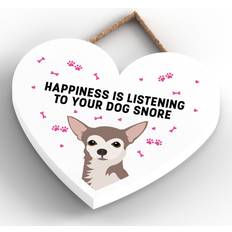 Pets East Urban Home HAPPINESS DOG SNORING 90X100 white 10.0