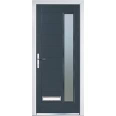 External Door Crystal Composite 1LAGRHOB External Door Obscure Glass R (92x205.5cm)